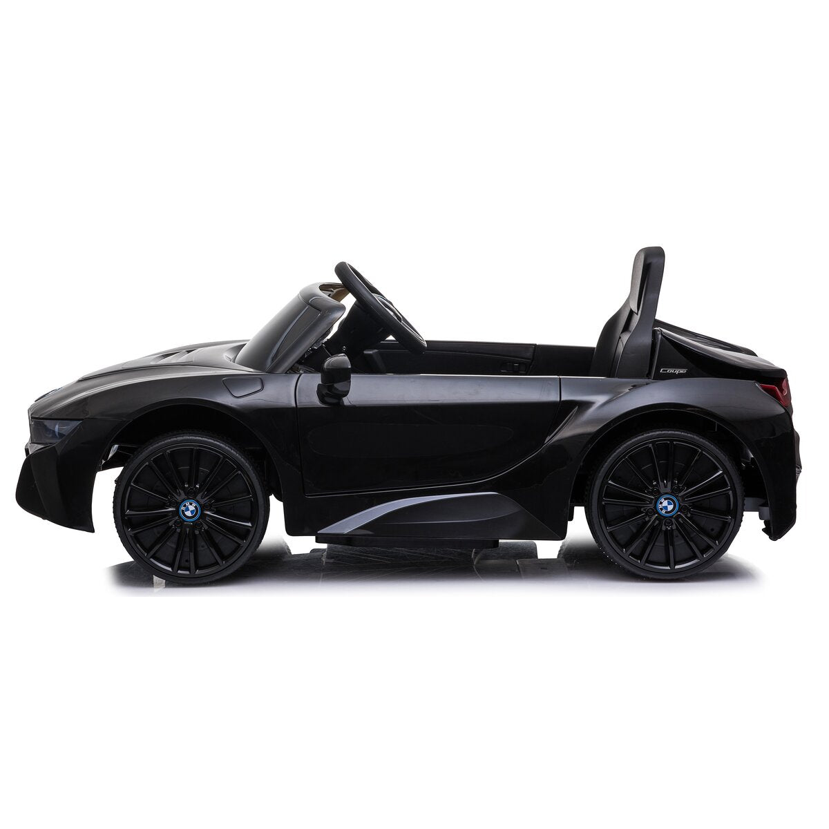 Ride-on BMW I8 Coupe schwarz 12V 2,4GHz - Traptreckerde