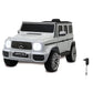Ride-on Mercedes-AMG G 63 weiß 12V - Traptreckerde