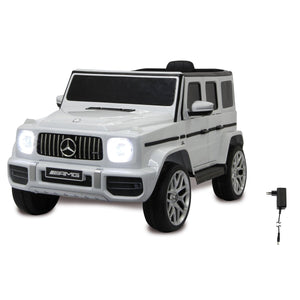 Ride-on Mercedes-AMG G 63 weiß 12V - Traptreckerde