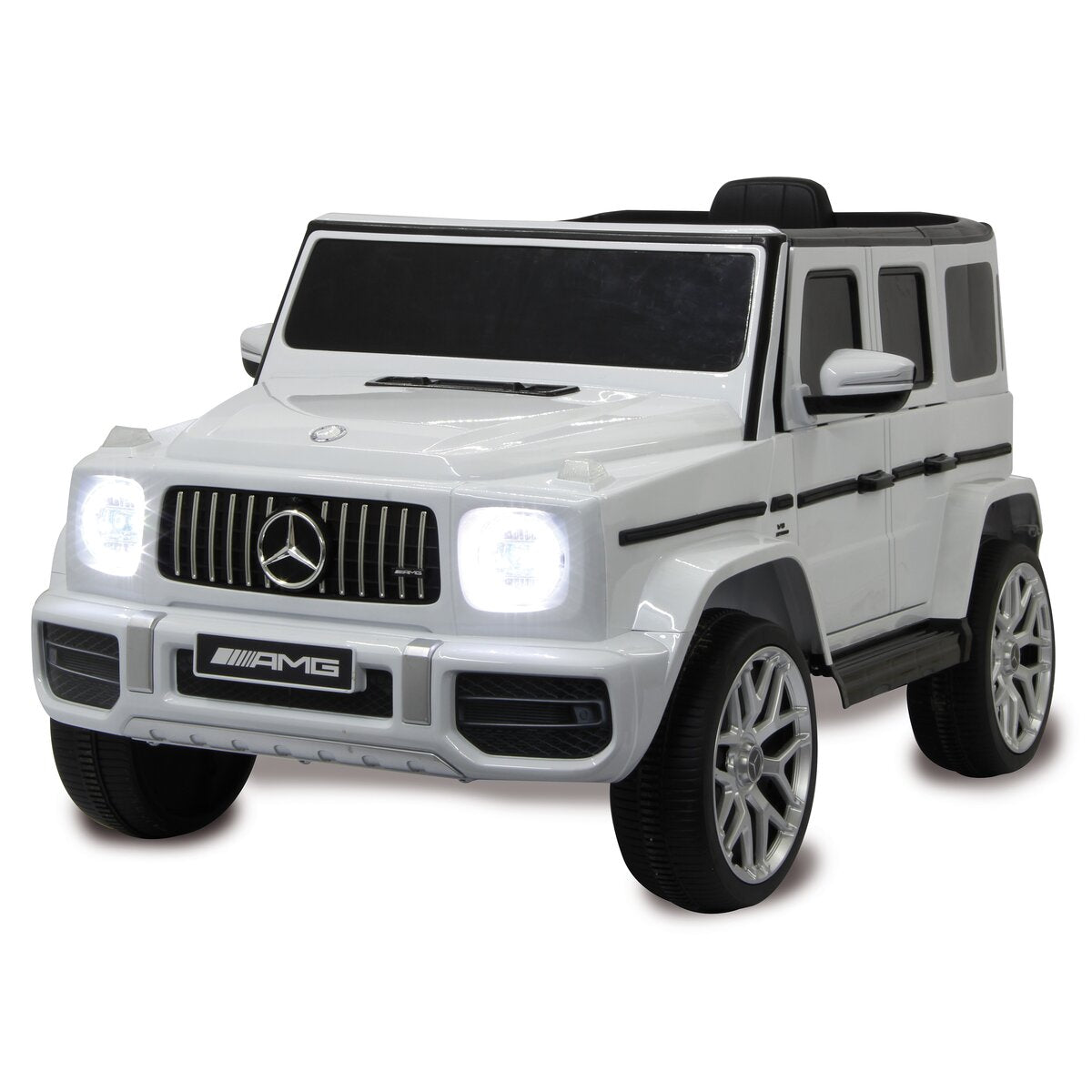 Ride-on Mercedes-AMG G 63 weiß 12V - Traptreckerde