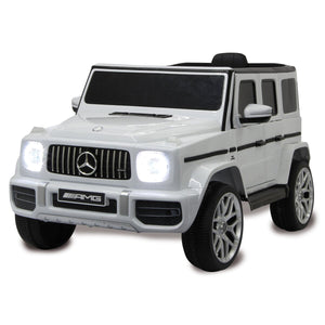 Ride-on Mercedes-AMG G 63 weiß 12V - Traptreckerde