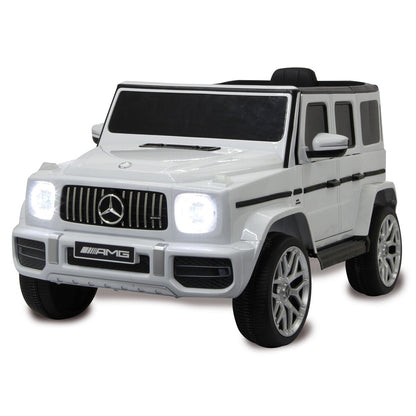 Ride-on Mercedes-AMG G 63 weiß 12V - Traptreckerde