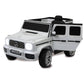 Ride-on Mercedes-AMG G 63 weiß 12V - Traptreckerde
