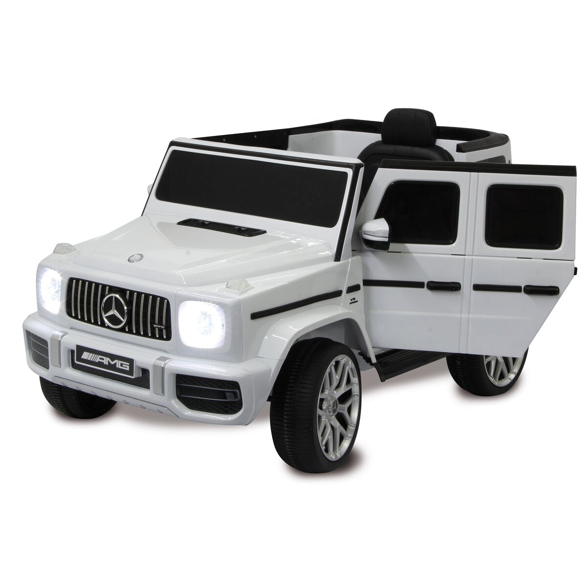 Ride-on Mercedes-AMG G 63 weiß 12V - Traptreckerde