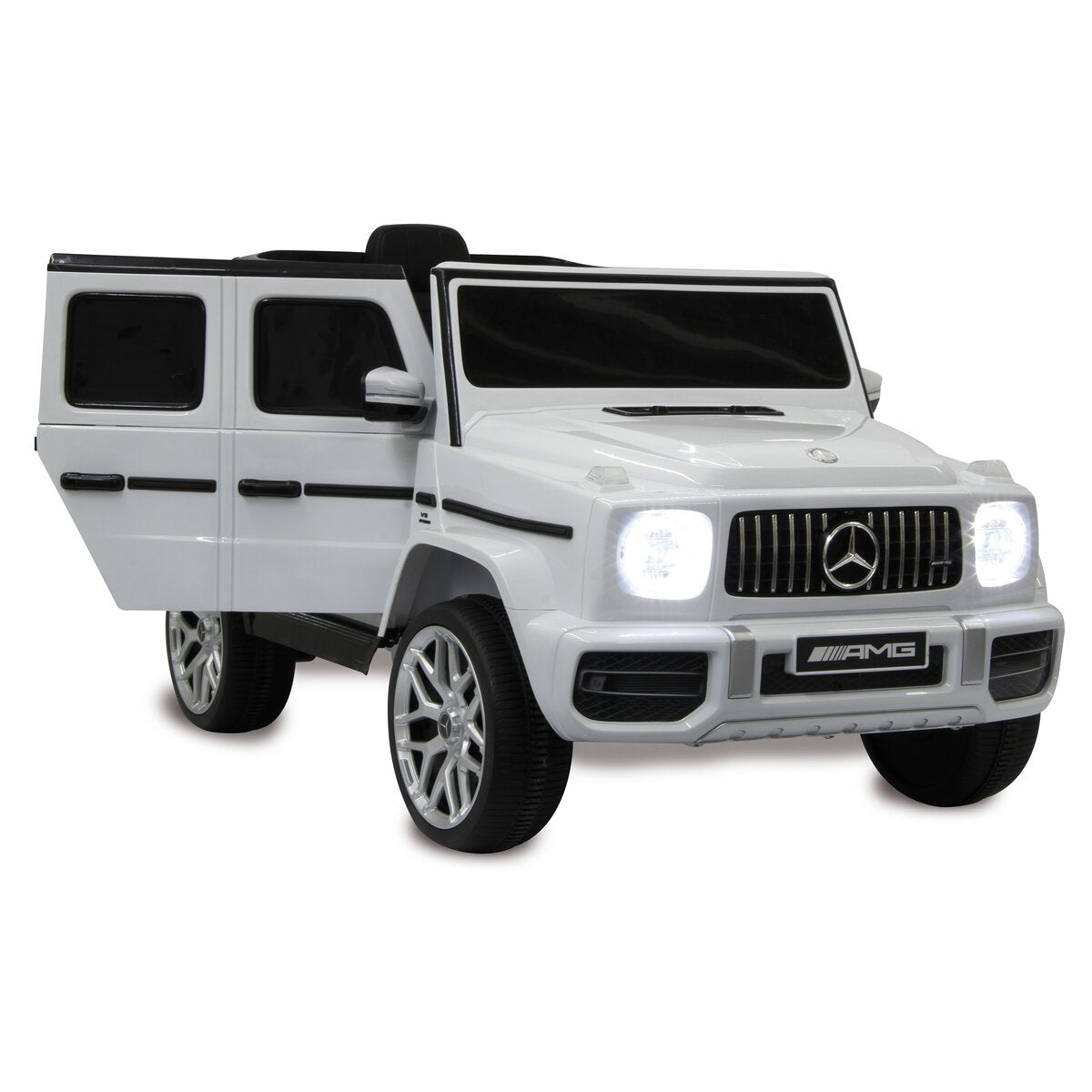 Ride-on Mercedes-AMG G 63 weiß 12V - Traptreckerde