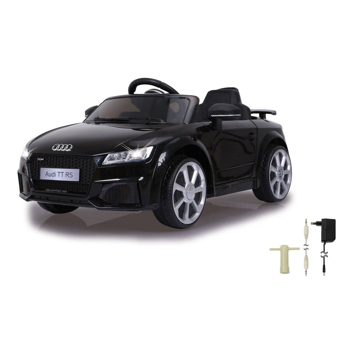Ride-on Audi TT RS schwarz 12V - Traptreckerde