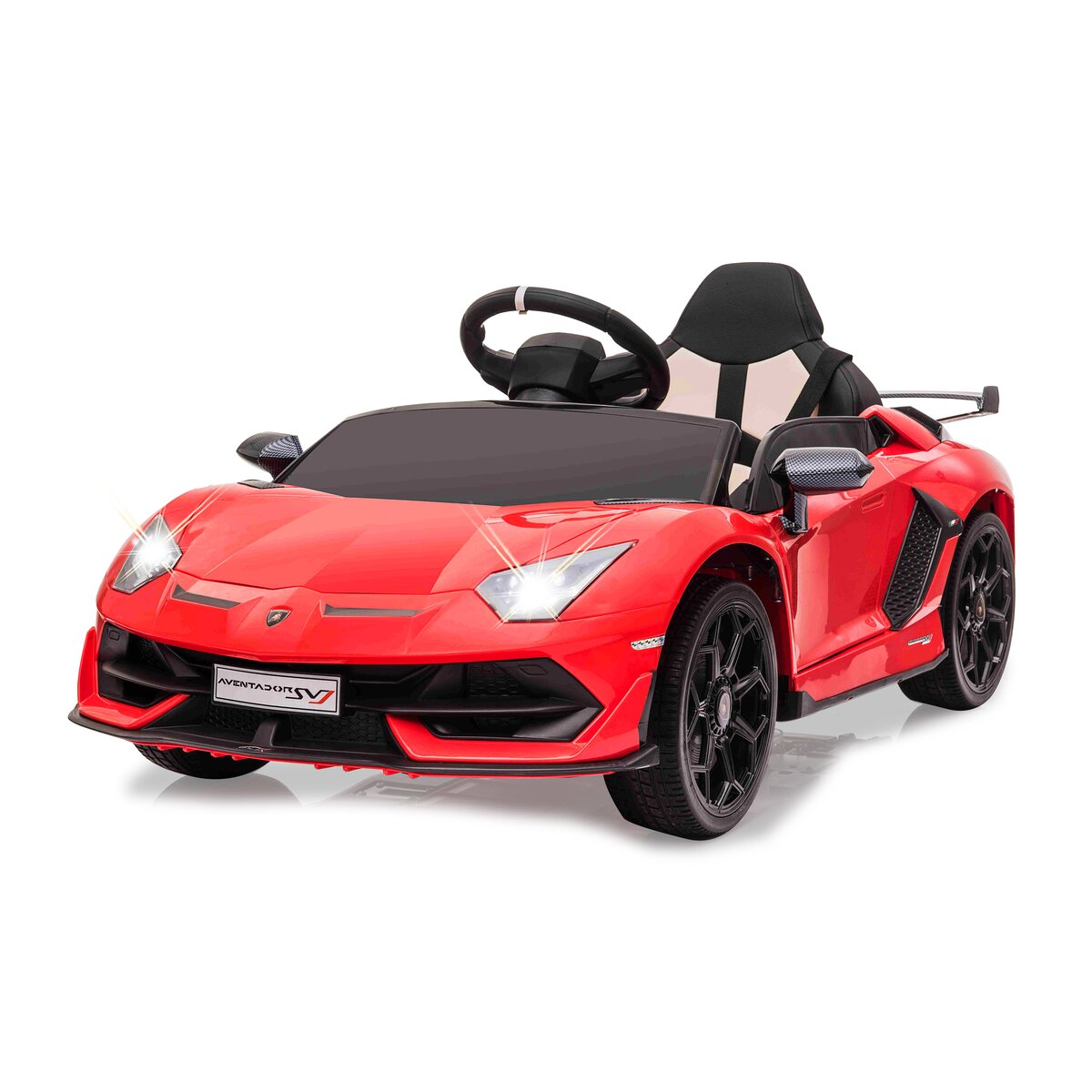Ride-on Lamborghini Aventador SVJ rot 12V 2,4GHz - Traptreckerde