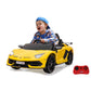 Ride-on Lamborghini Aventador SVJ gelb 12V 2,4GHz - Traptreckerde