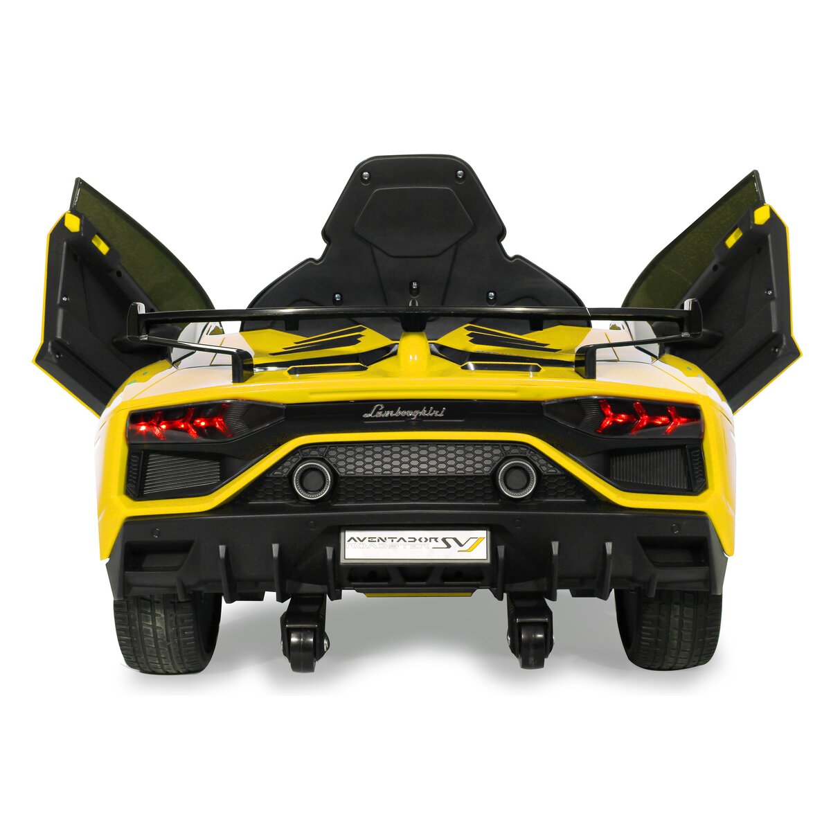 Ride-on Lamborghini Aventador SVJ gelb 12V 2,4GHz - Traptreckerde