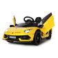Ride-on Lamborghini Aventador SVJ gelb 12V 2,4GHz - Traptreckerde