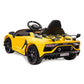 Ride-on Lamborghini Aventador SVJ gelb 12V 2,4GHz - Traptreckerde