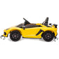 Ride-on Lamborghini Aventador SVJ gelb 12V 2,4GHz - Traptreckerde