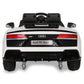 Ride-on Audi R8 Spyder V10 performance quattro weiß 2,4GHz 12V