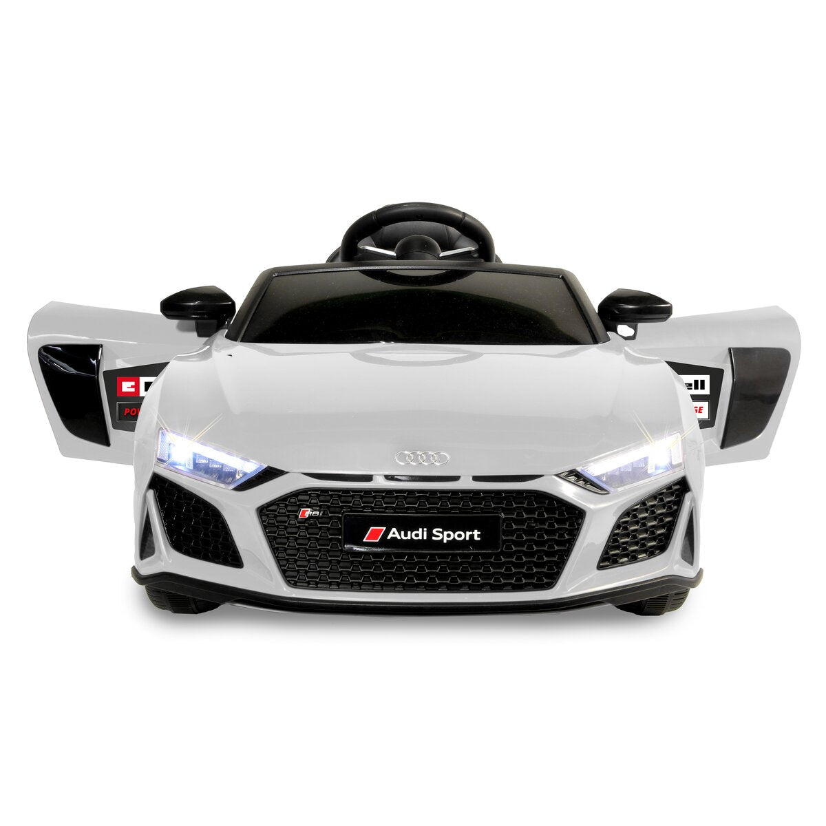 Ride-on Audi R8 Spyder 18V weiß Einhell Power X-Change inkl. Starter Set - Traptreckerde