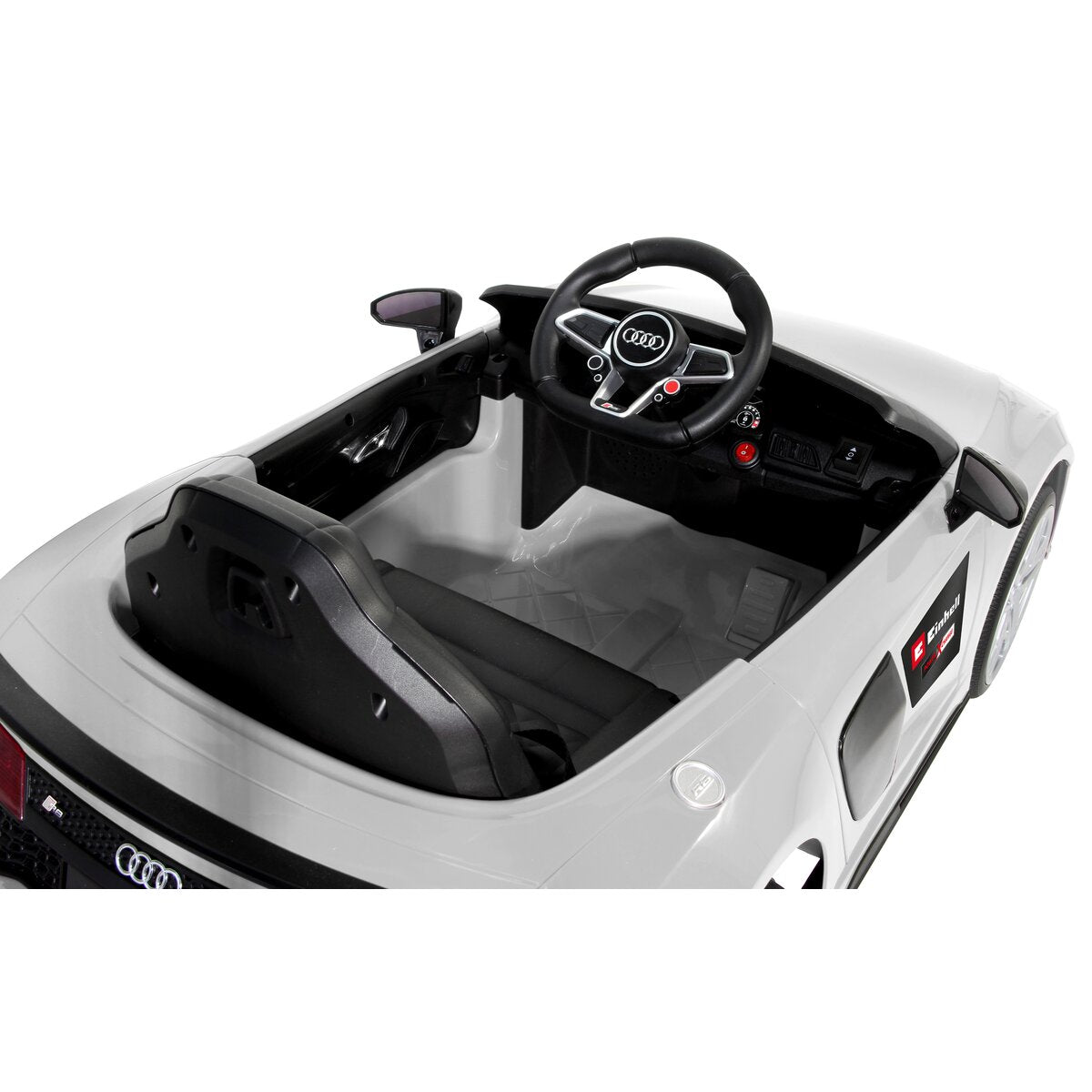 Ride-on Audi R8 Spyder 18V weiß Einhell Power X-Change inkl. Starter Set - Traptreckerde