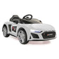Ride-on Audi R8 Spyder 18V weiß Einhell Power X-Change inkl. Starter Set - Traptreckerde