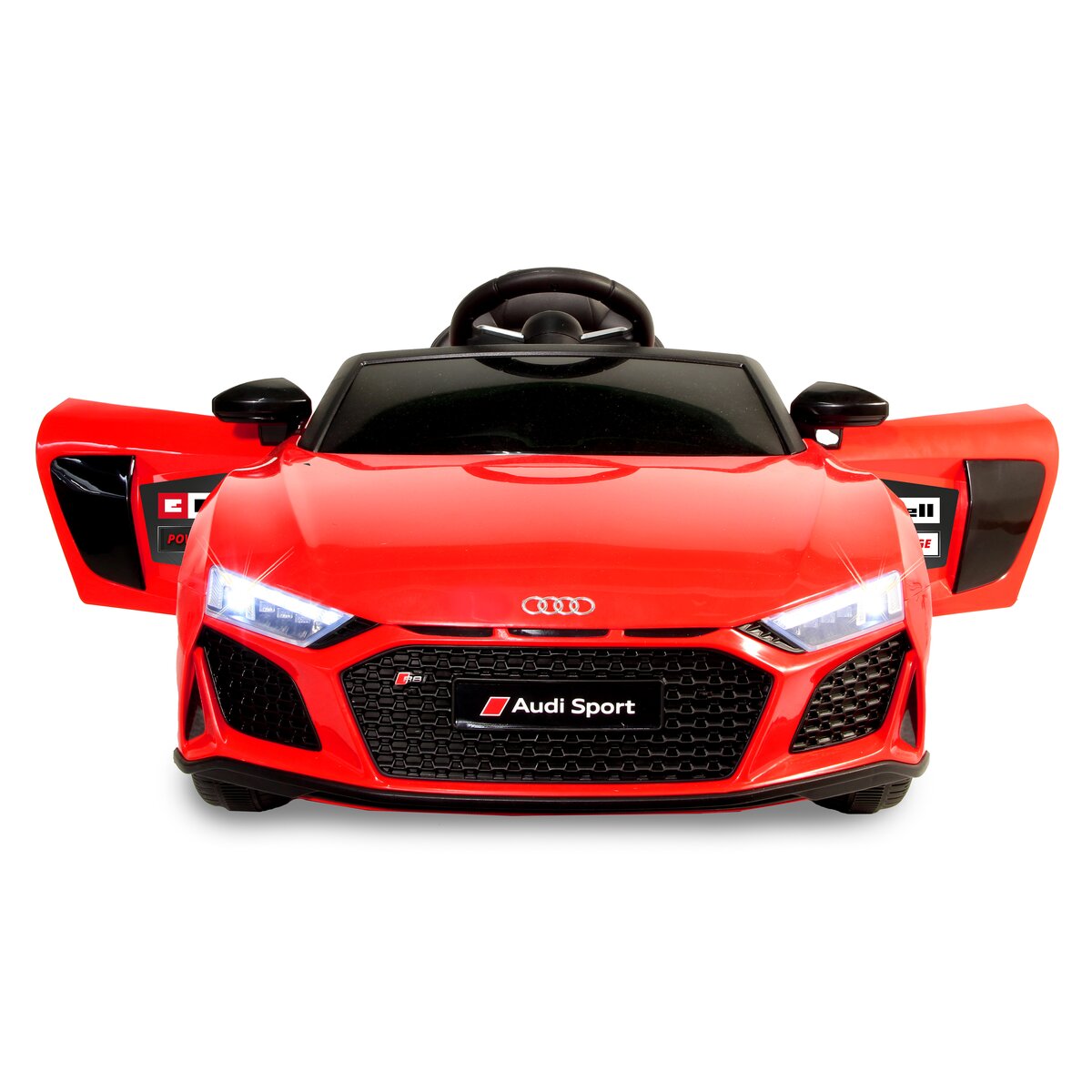 Ride-on Audi R8 Spyder 18V rot Einhell Power X-Change inkl. Starter Set - Traptreckerde