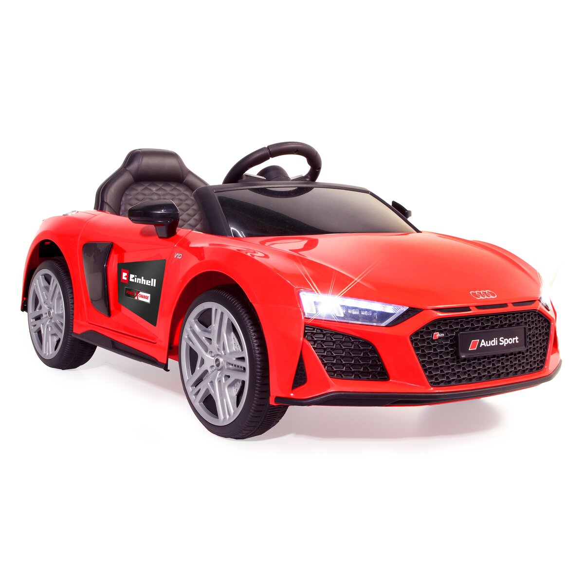 Ride-on Audi R8 Spyder 18V rot Einhell Power X-Change inkl. Starter Set - Traptreckerde