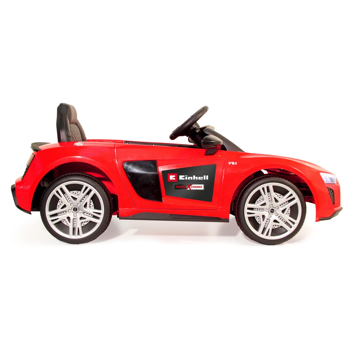 Ride-on Audi R8 Spyder 18V rot Einhell Power X-Change inkl. Starter Set - Traptreckerde