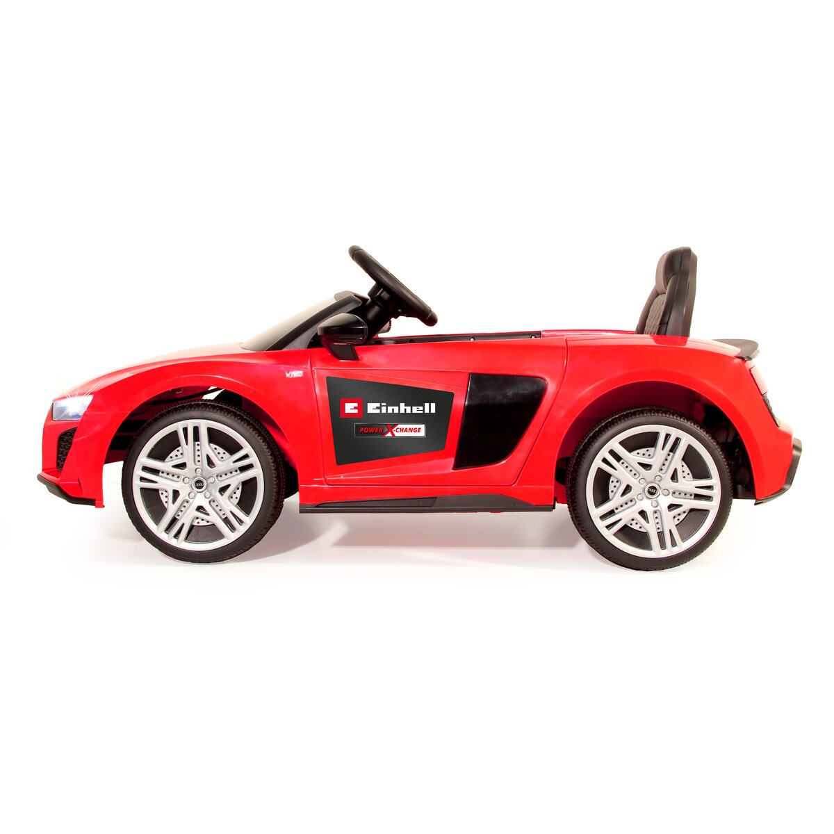 Ride-on Audi R8 Spyder 18V rot Einhell Power X-Change inkl. Starter Set - Traptreckerde