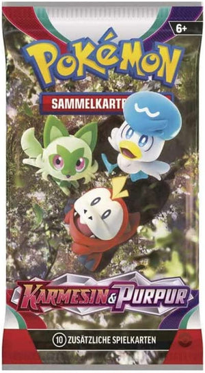 Pokémon Karmesin & Purpur Booster (DE)
