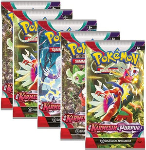 Pokémon Karmesin & Purpur Booster (DE)