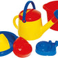 Rucksack mit Sandspielzeug