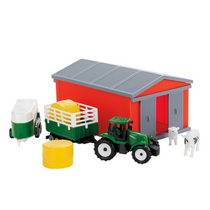 TRACTOR Set 'Scheune+Traktor' mt Zbh 2-Var