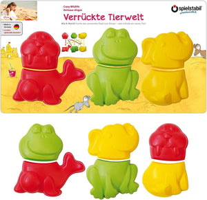 Verrückte Tierwelt Sandformen