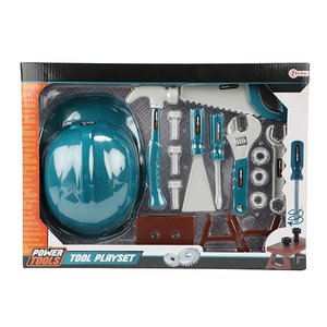 POWER TOOLS Werkzeugset mit Bauhelm