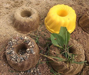 Sandförmchen Gugelhupf classic (farblich sortiert, 1 Stück)