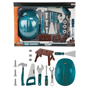POWER TOOLS Werkzeugset mit Bauhelm