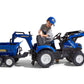FALK - New Holland T8 Trettraktor mit Lader, Bagger und Maxi-Abstellgleis