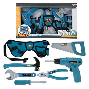 POWER TOOLS Werkzeugset mt Hüfttasche -7tlg