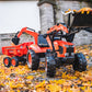 Kubota Trettraktor mit Lader, Bagger und Maxi Abstellgleis