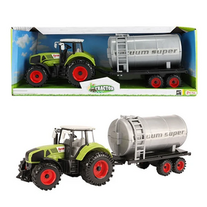 TRACTOR Traktor 20cm mit Wassertank Friktion