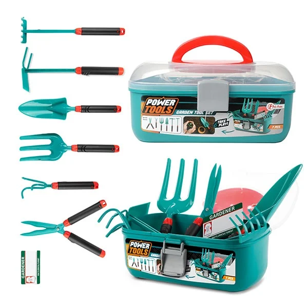 POWER TOOLS Gartengeräte im Aufbewahrungskoffer-6S